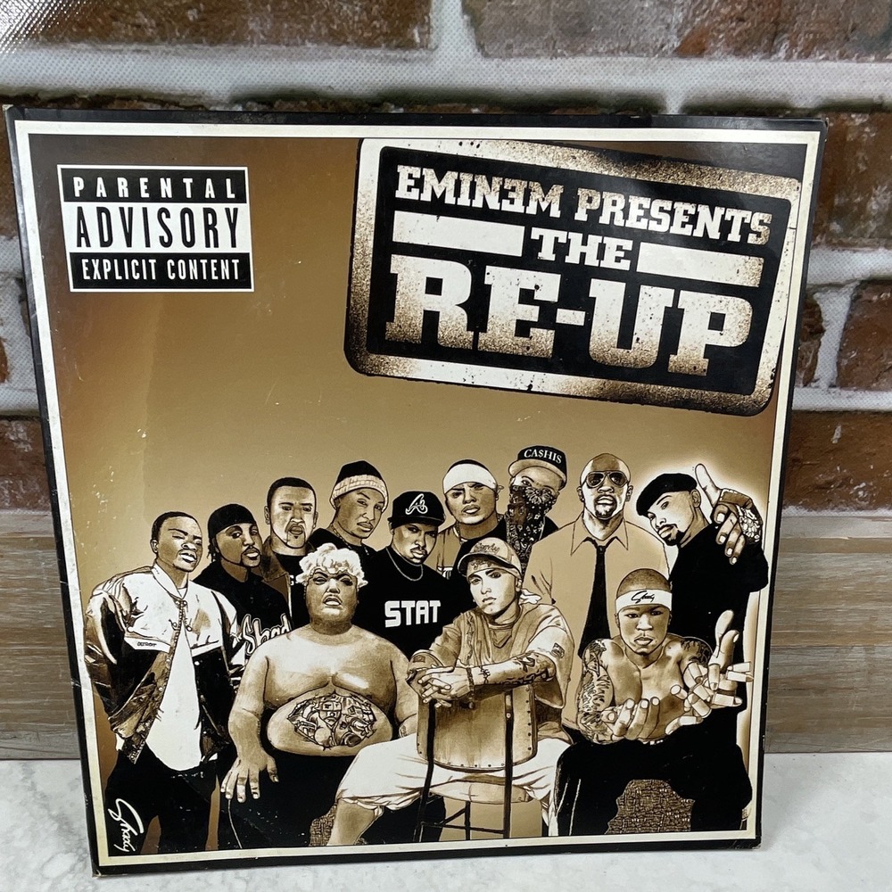 Eminem Presents The Re‑Up Vinyl LP 2006 Shady Records Hip Hop Album Rare Rap Col